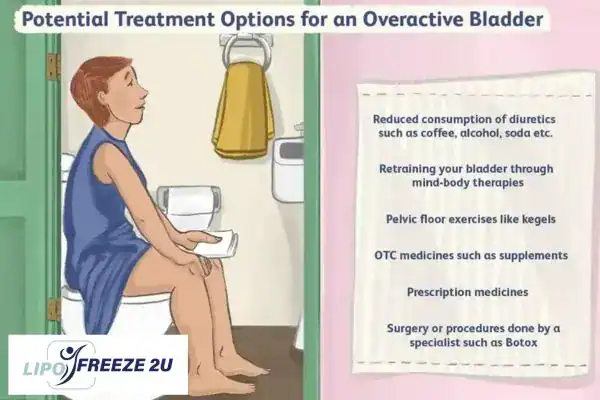 image of woman on toilet because of an overactive bladder Market Harborough