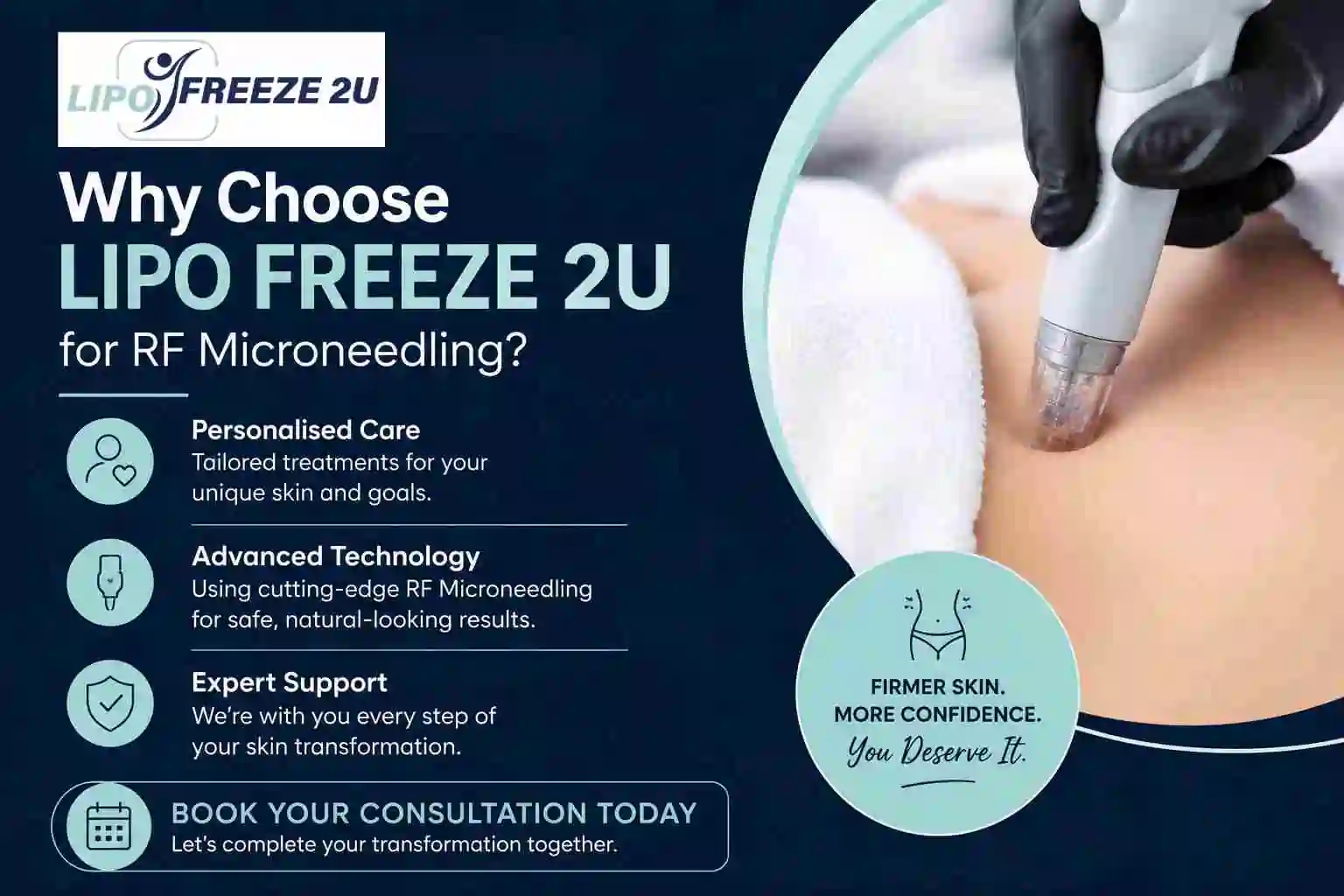 Why Choose LIPO FREEZE 2U for RF Microneedling Market Harborough?