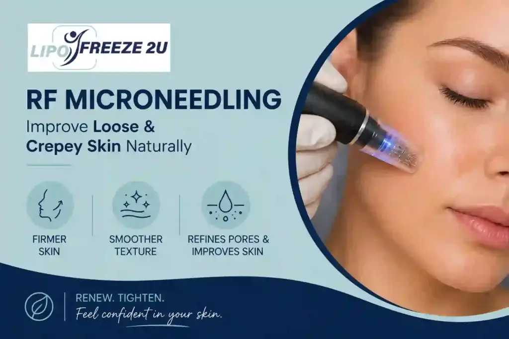Can RF Microneedling Help Improve Loose and Crepey Skin Market Harborough?